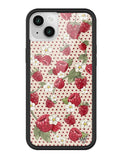 Raspberry Polka Dot iPhone Case - Aaria Tees Aaria Tees