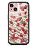 Raspberry Polka Dot iPhone Case - Aaria Tees Aaria Tees