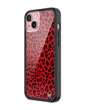 Meow | Red iPhone Case - Aaria Tees Aaria Tees