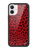Meow | Red iPhone Case - Aaria Tees Aaria Tees
