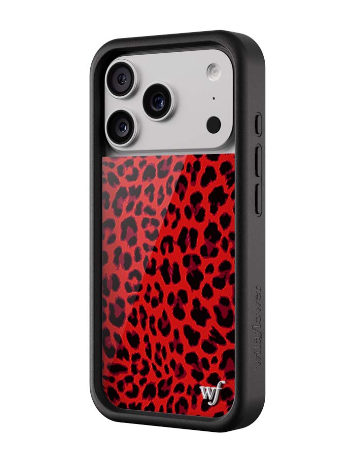 Meow | Red iPhone Case - Aaria Tees Aaria Tees