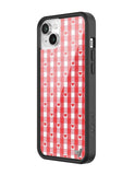 Gingham Hearts | Red iPhone Case - Aaria Tees Aaria Tees