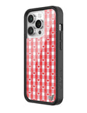 Gingham Hearts | Red iPhone Case - Aaria Tees Aaria Tees