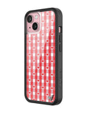 Gingham Hearts | Red iPhone Case - Aaria Tees Aaria Tees