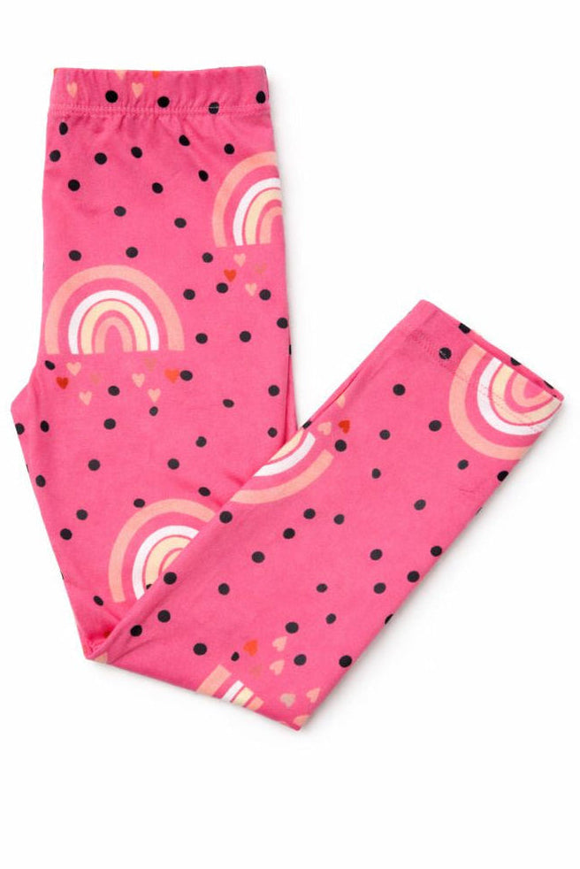 Rainbow Wishes Leggings - Aaria Tees