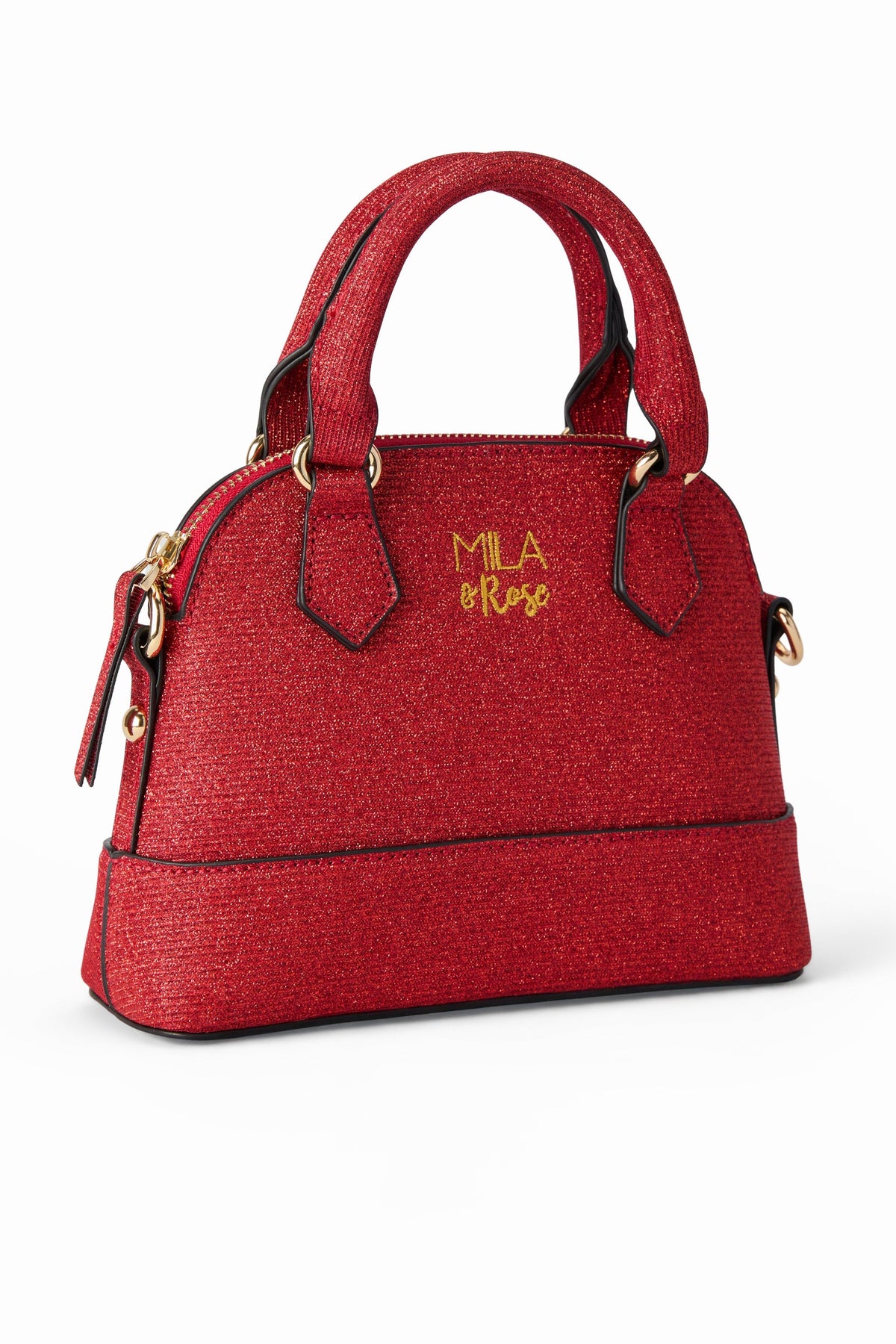 Red Shimmer Girl's Crossbody Purse - Aaria Tees