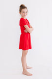 Red T-Shirt Dress - Aaria Tees Aaria Tees
