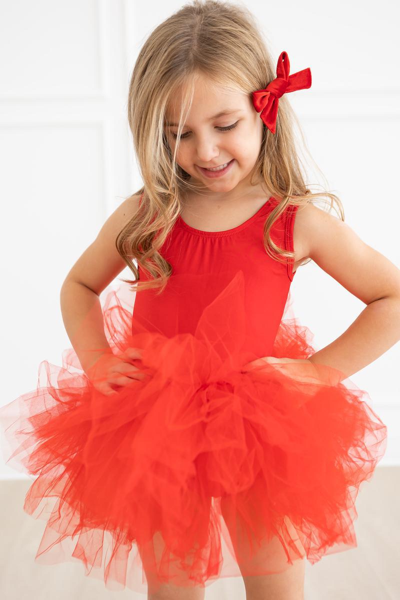 Red Tank Tutu Leotard - Aaria Tees