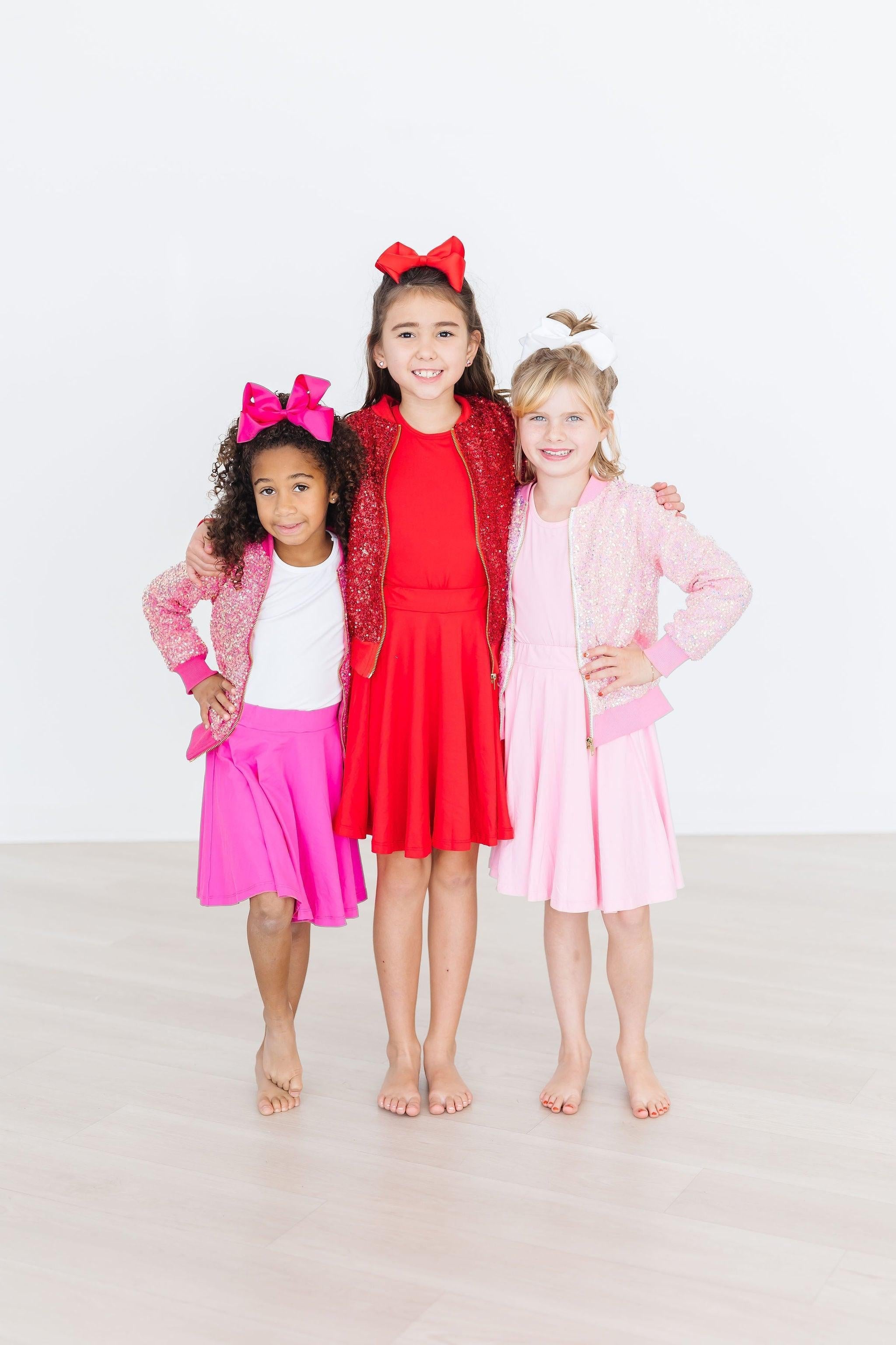 Red Twirl Skort - Aaria Tees Aaria Tees