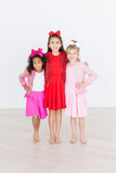 Red Twirl Skort - Aaria Tees Aaria Tees