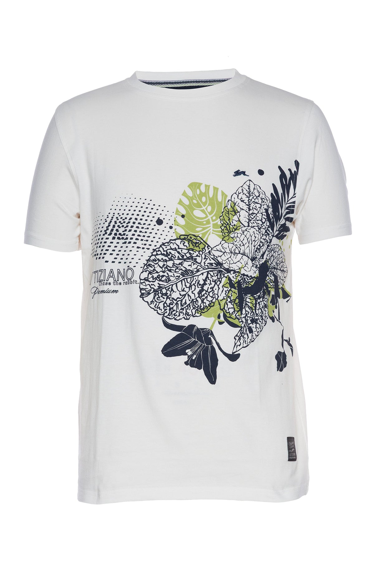 Red | Graphic Print Tee - Aaria Tees