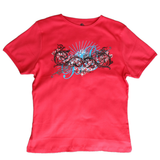 Red, Blue & Black Graphic Tee (Boys Size Large) - Aaria Tees Aaria Tees