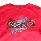 Red, Blue & Black Graphic Tee (Boys Size Large) - Aaria Tees Aaria Tees