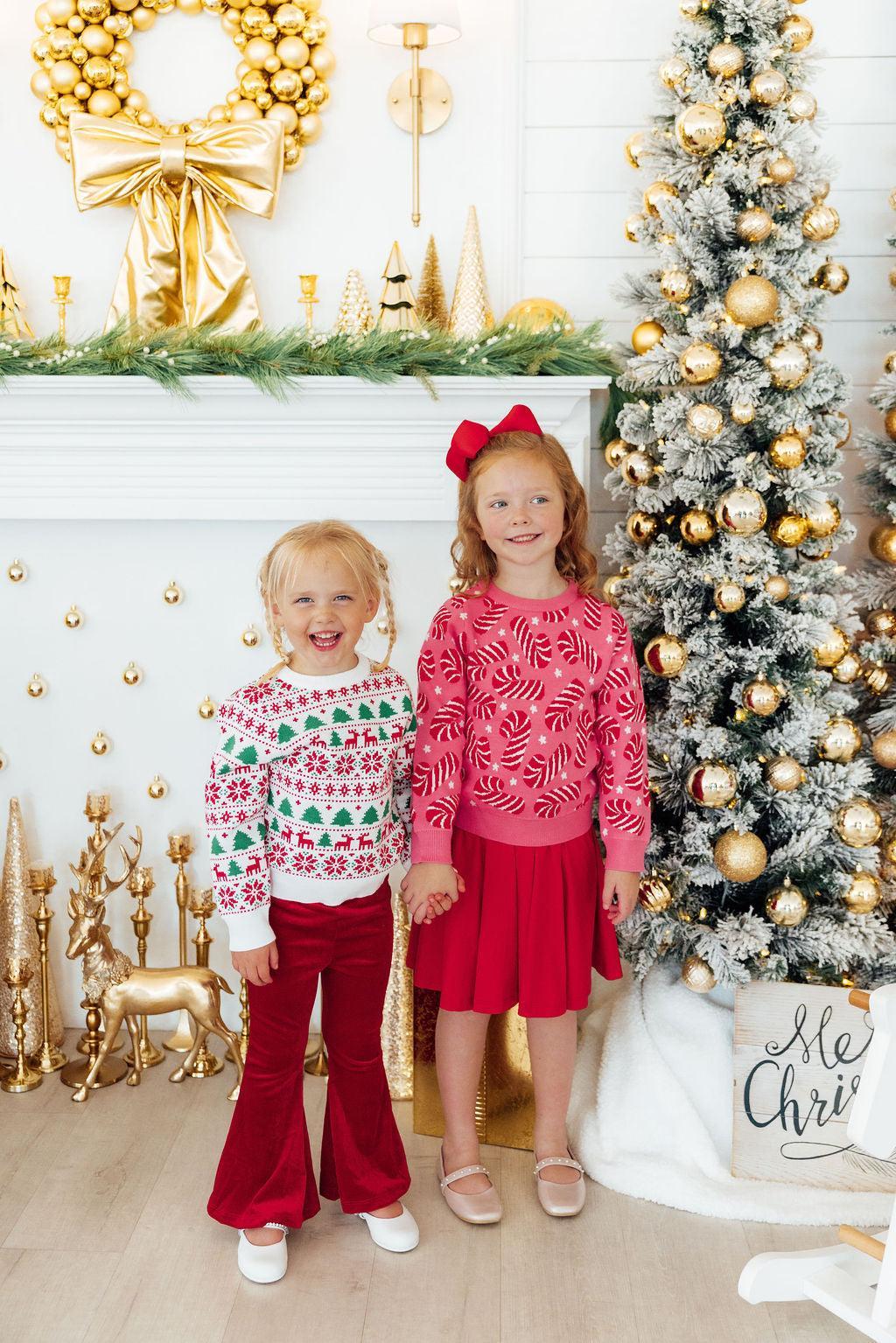Reindeer Kisses Sweater - Aaria Tees Aaria Tees