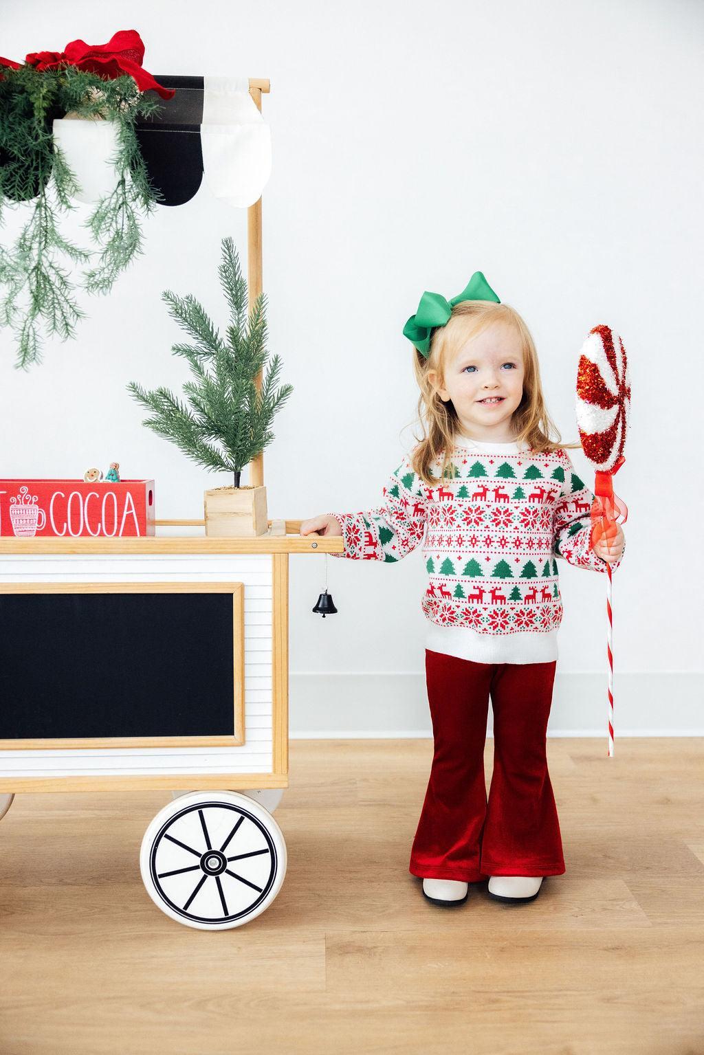 Reindeer Kisses Sweater - Aaria Tees Aaria Tees