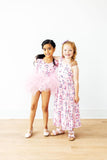 Retro Daydream Ruffle Maxi Dress - Aaria Tees Aaria Tees