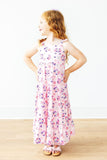 Retro Daydream Ruffle Maxi Dress - Aaria Tees Aaria Tees