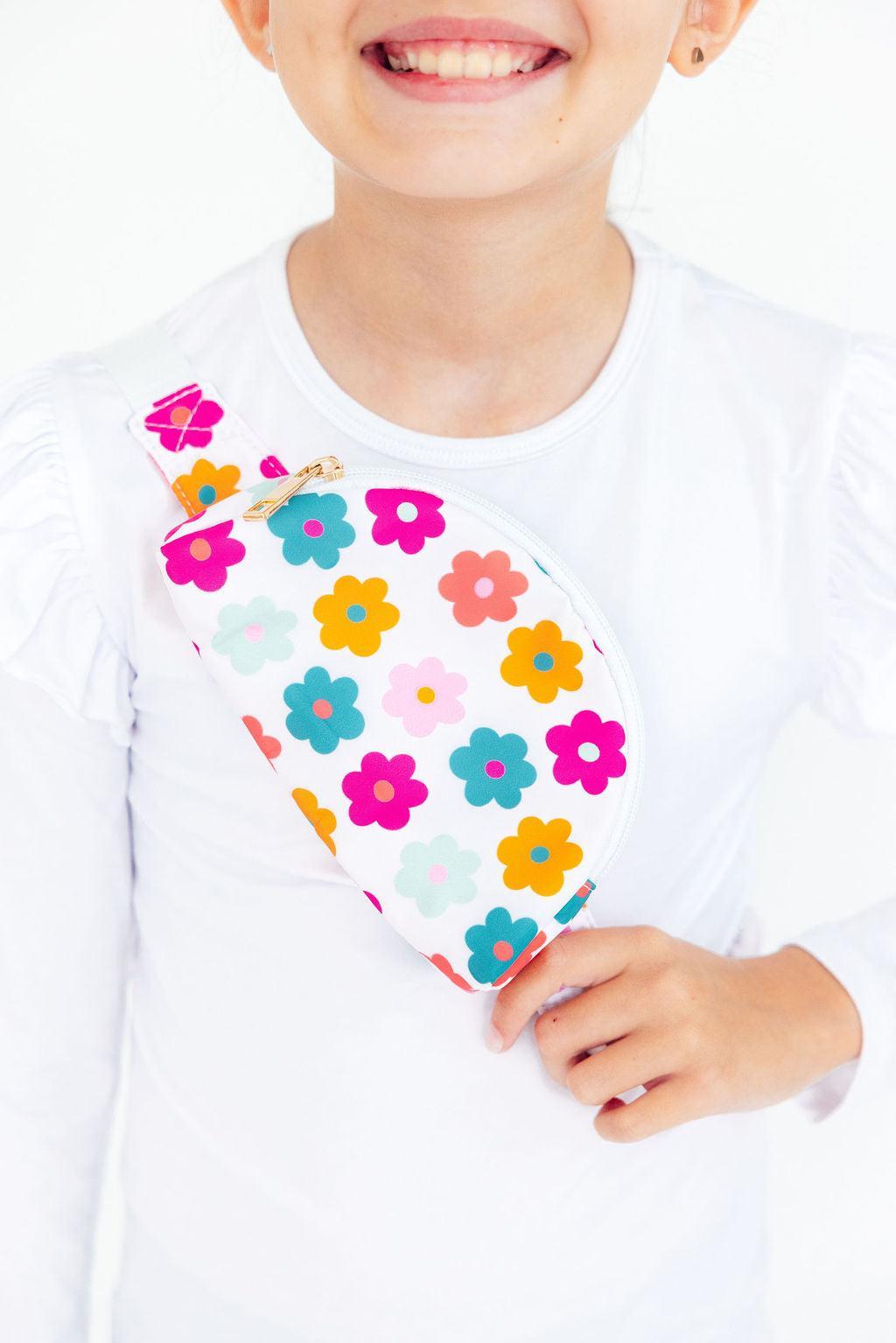 Retro Floral Belt Bag - Aaria Tees