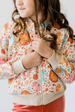 Retro Unicorns Satin Jacket - Aaria Tees Aaria Tees