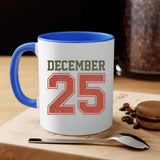 Retro Christmas Holiday Coffee Mug – Festive Vintage December 25 - Aaria Tees Aaria Tees