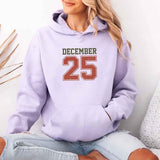 Retro Christmas Hoodie DECEMBER 25 – Festive Holiday Wear - Aaria Tees Aaria Tees