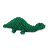 Rex the Green Dinosaur Rope Toy Aaria Tees