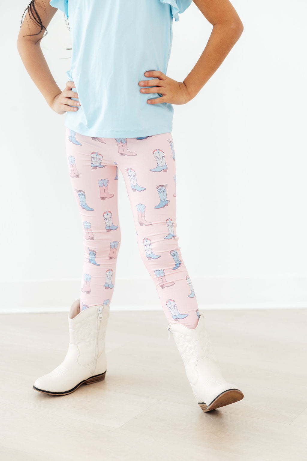 Ribbons & Rodeos Leggings - Aaria Tees Aaria Tees