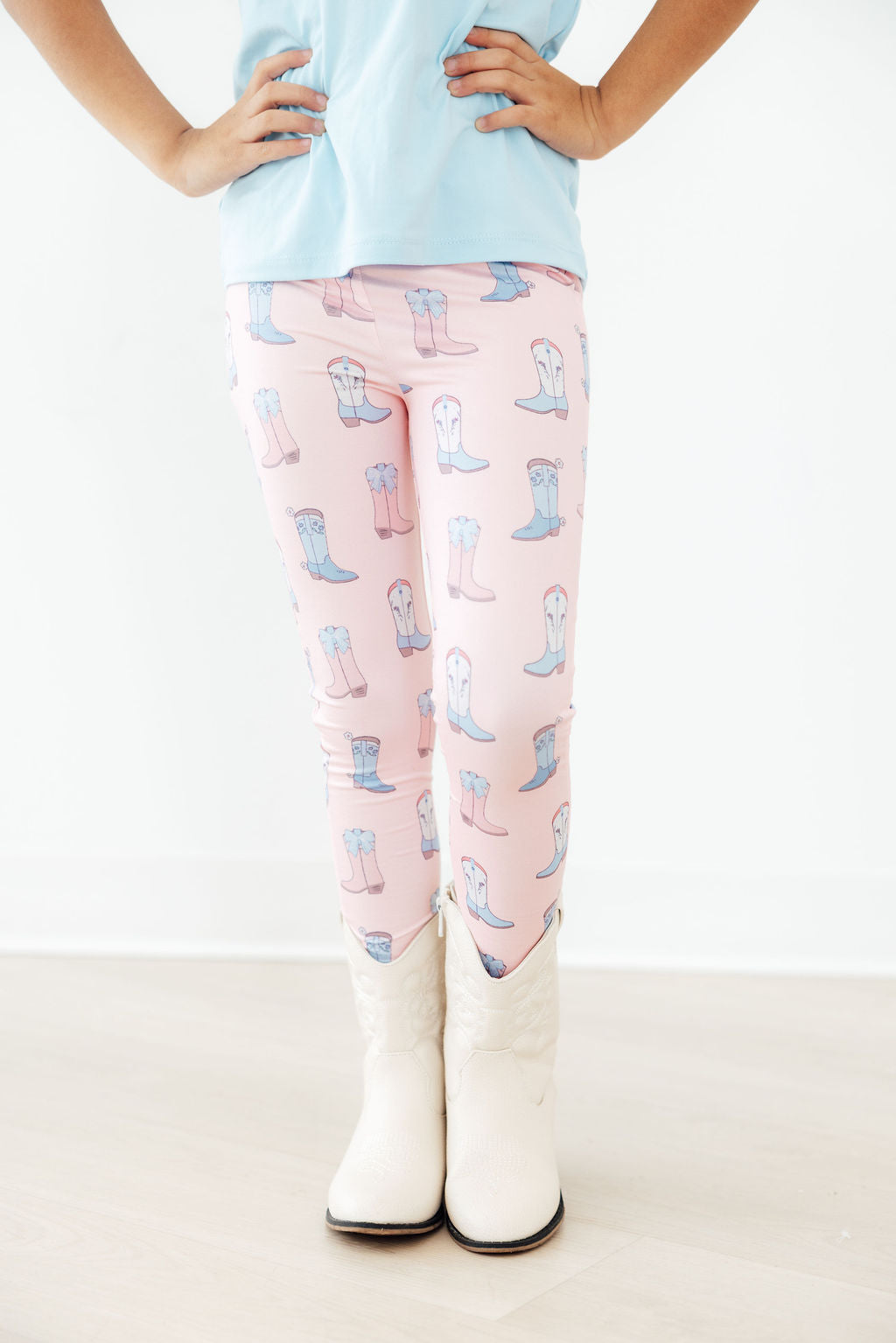 Ribbons & Rodeos Leggings - Aaria Tees Aaria Tees