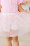 Ribbons & Roses Tutu Shorts - Aaria Tees Aaria Tees