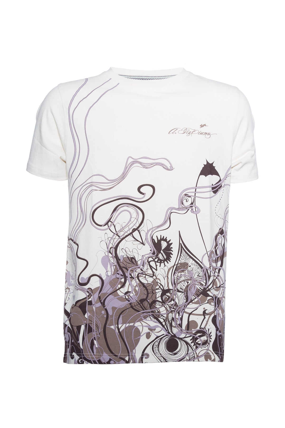 Rory | Graphic Print Tee - Aaria Tees