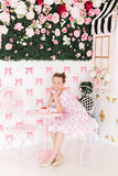 Rose Garden Smocked Ruffle Dress - Aaria Tees Aaria Tees