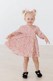 Rose Gold Velvet Sequin Dress - Aaria Tees Aaria Tees