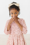 Rose Gold Velvet Sequin Dress - Aaria Tees Aaria Tees