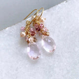 Rose Pink Bala Earrings Aaria Tees