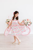 Rosettes S/S Pocket Twirl Dress - Aaria Tees Aaria Tees