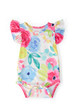 Rosie S/S Flutter Bodysuit - Aaria Tees Aaria Tees
