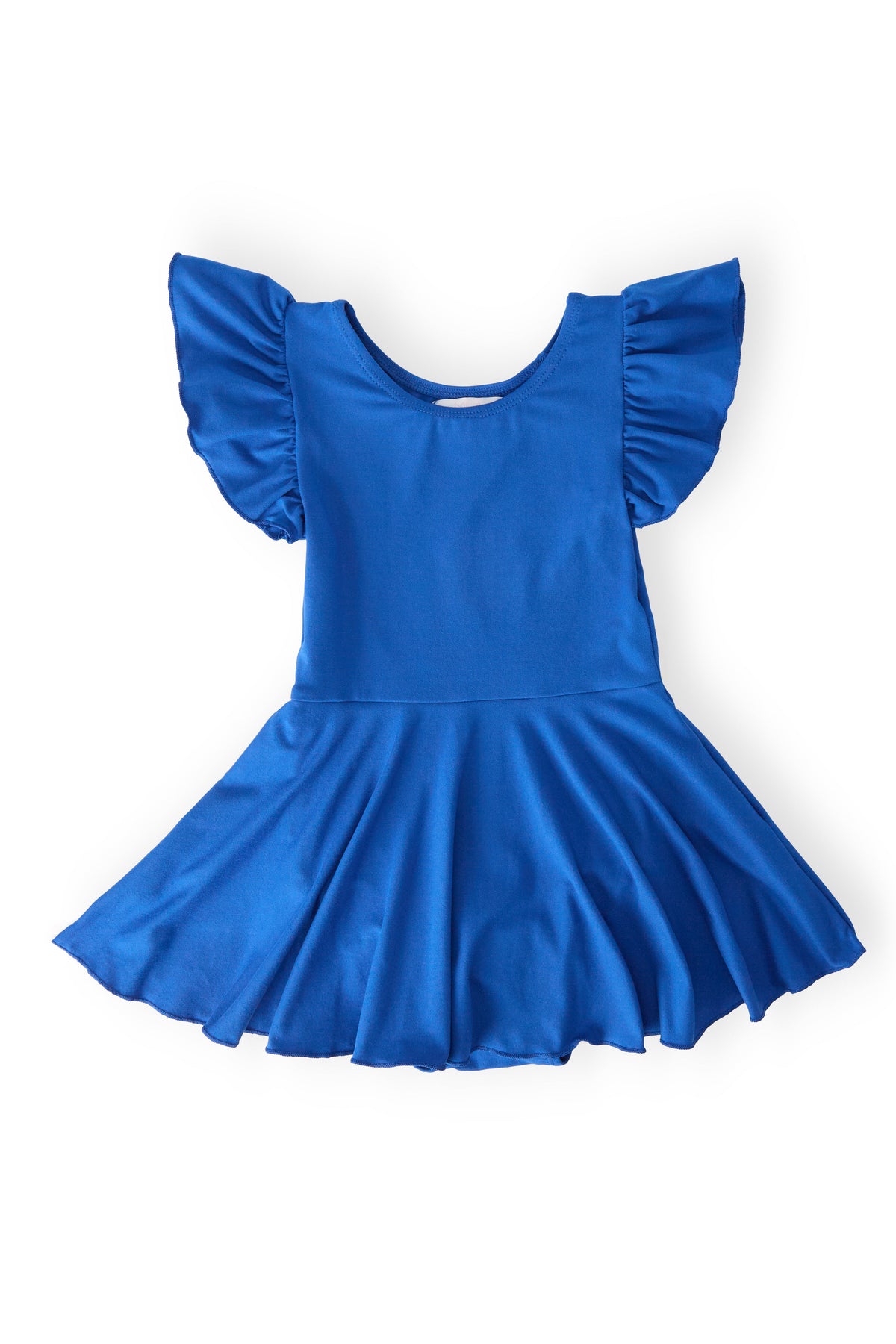Royal Blue S/S Twirl Leotard - Aaria Tees