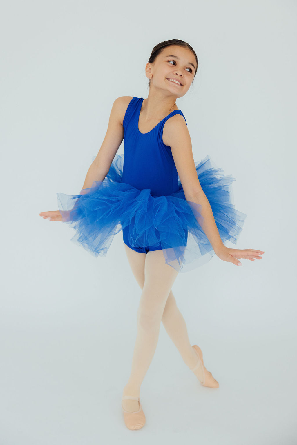 Royal Blue Tank Tutu Leotard - Aaria Tees Aaria Tees
