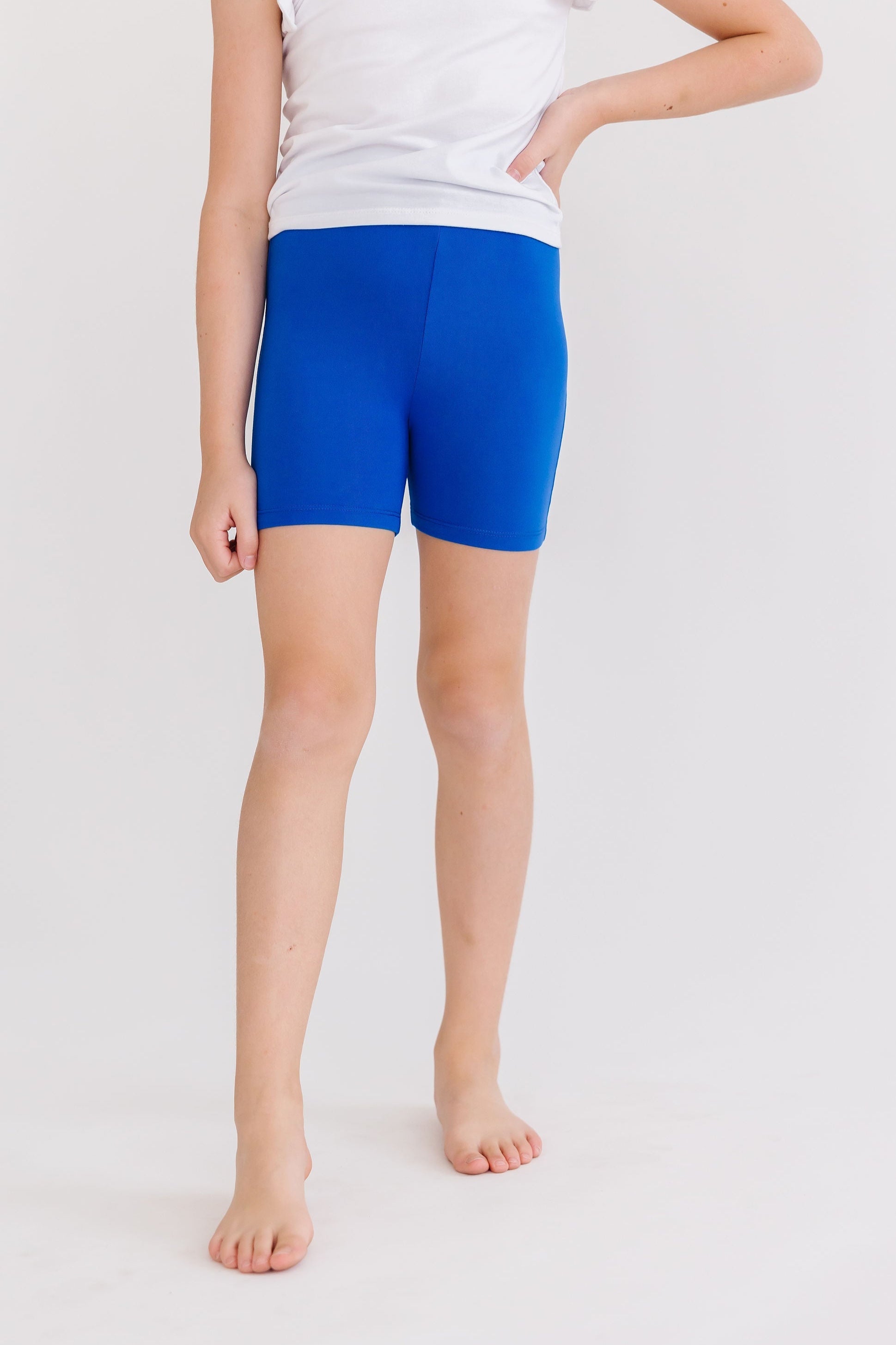 Royal Blue Twirl Shorts - Aaria Tees Aaria Tees