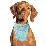 Rubber Duckies Tie On Dog Bandana Aaria Tees