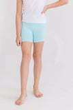 Aqua Twirl Shorts - Aaria Tees Aaria Tees