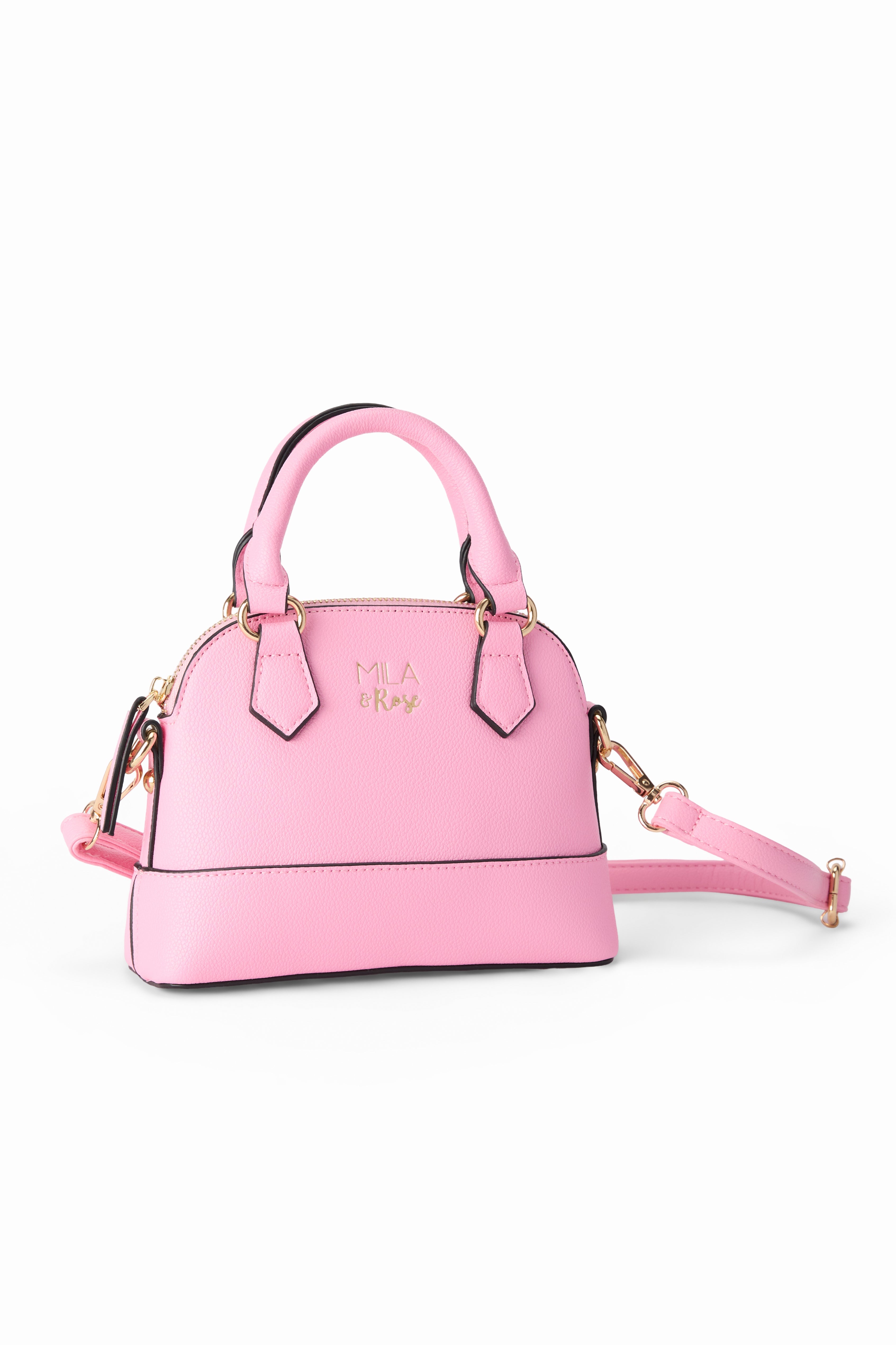 Bubblegum Pink Girl's Crossbody Purse - Aaria Tees Aaria Tees