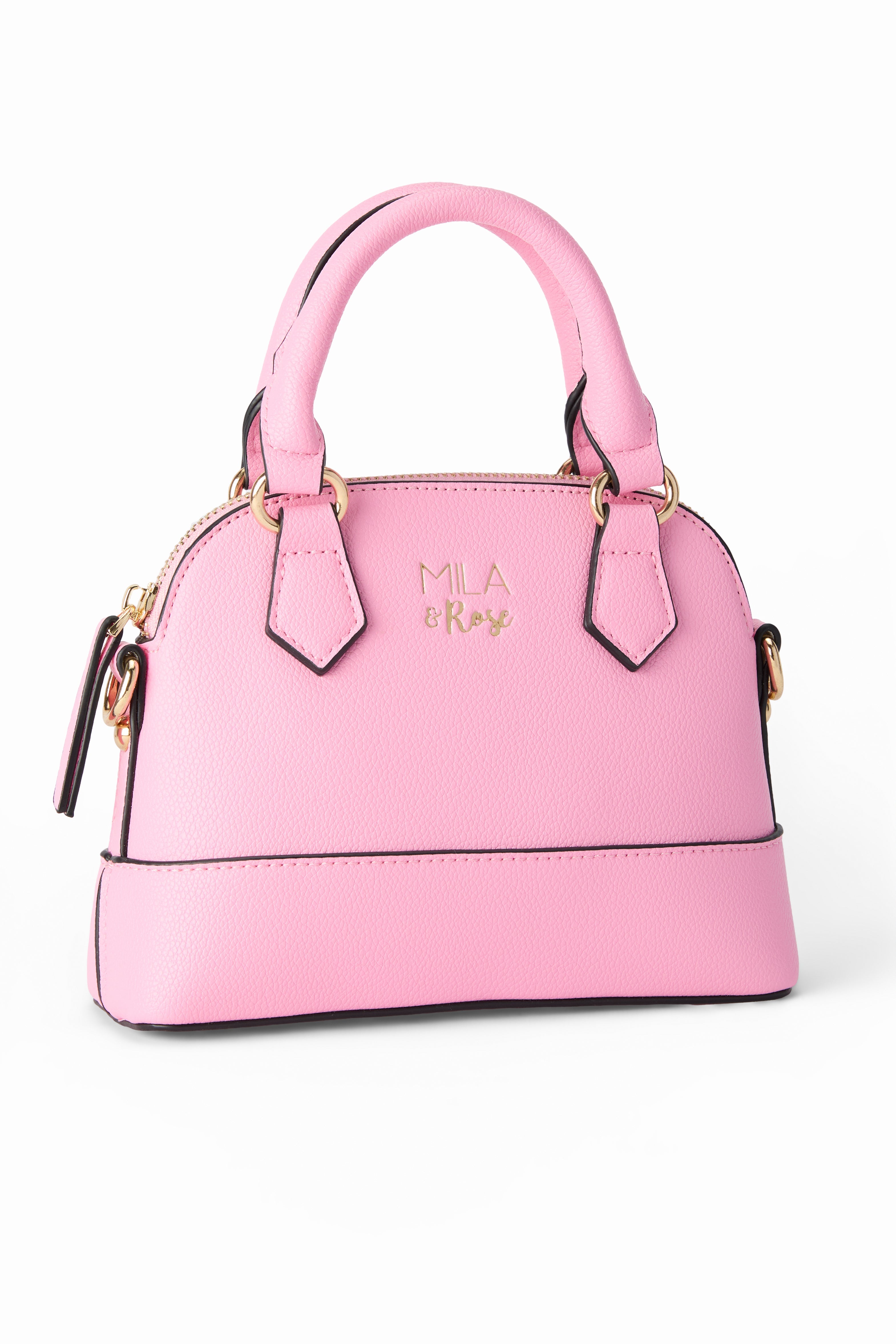 Bubblegum Pink Girl's Crossbody Purse - Aaria Tees Aaria Tees