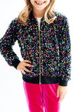 Confetti Velvet Sequin Jacket - Aaria Tees Aaria Tees