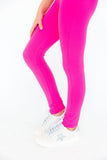 Hot Pink Leggings - Aaria Tees Aaria Tees