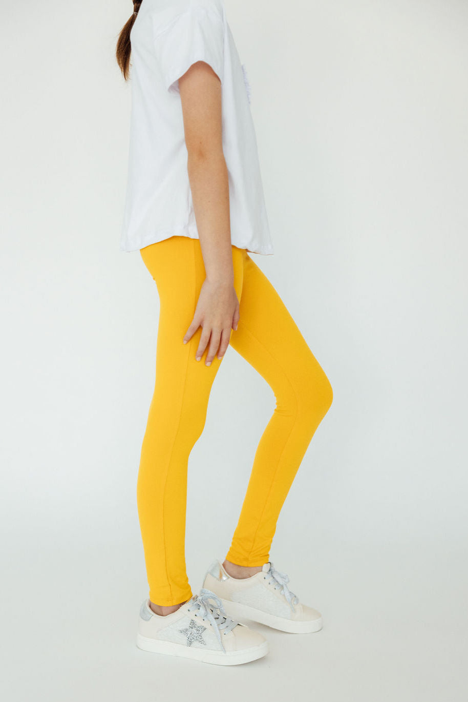 Mustard Leggings - Aaria Tees Aaria Tees