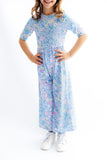 Petal Party Wide Leg Jumpsuit - Aaria Tees Aaria Tees