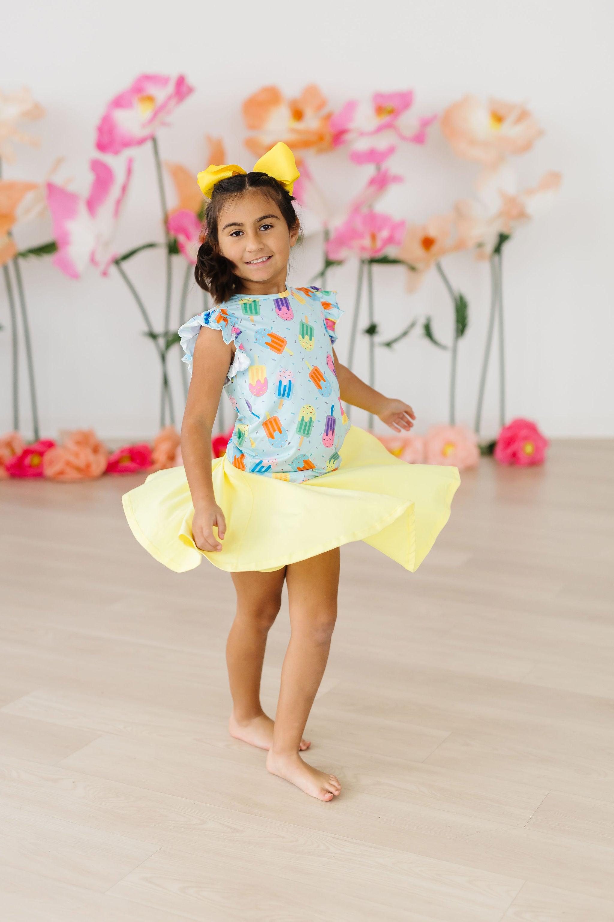 Sweet Treat S/S Ruffle Tee - Aaria Tees Aaria Tees