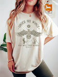 Woman Free Bird Shirt Eagle Graphic Tees Aaria Tees