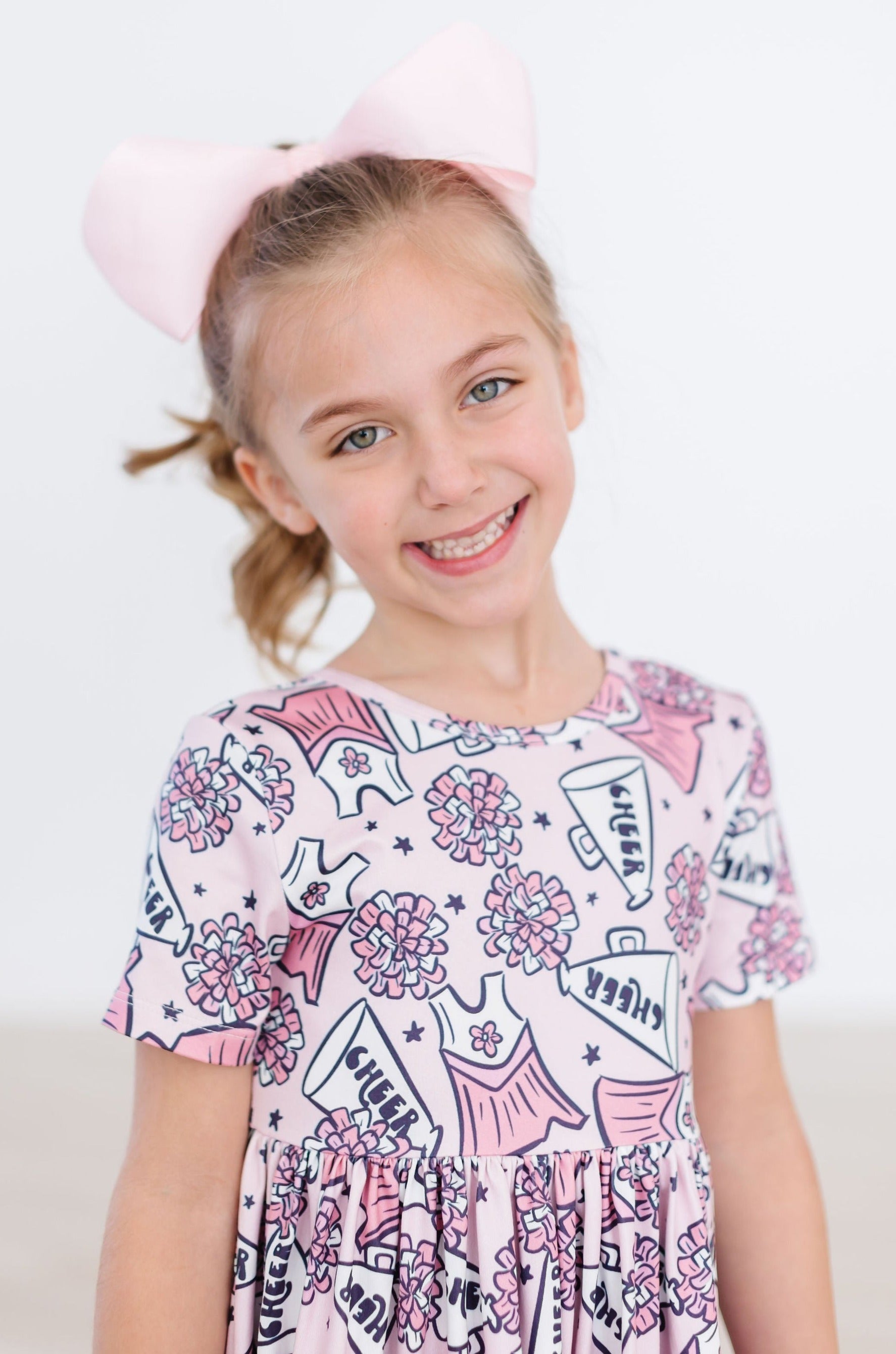 SALE Cheer S/S Pocket Twirl Dress - Aaria Tees Aaria Tees